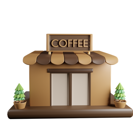 Cafetería  3D Icon