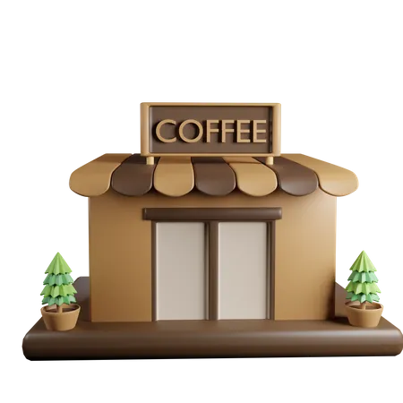 Cafetería  3D Icon