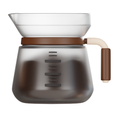 Cafetière  3D Icon