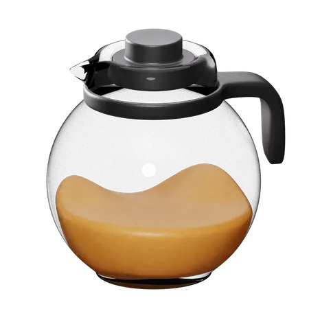 Cafetière  3D Icon