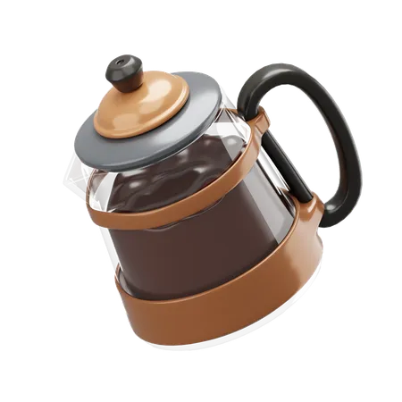 Cafetière  3D Icon