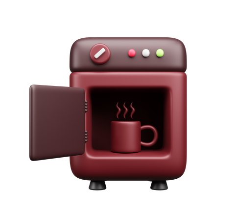 Machine à café  3D Icon