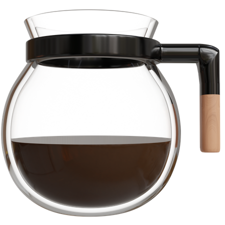 Cafetière  3D Icon