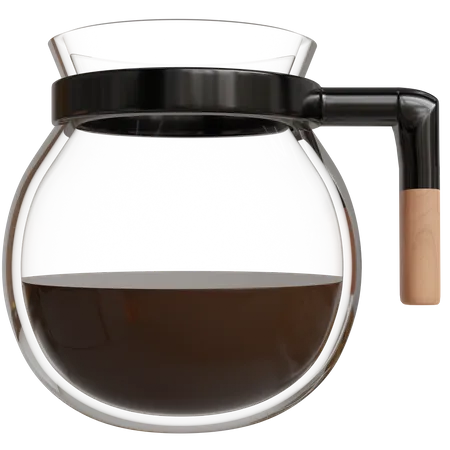 Cafetière  3D Icon