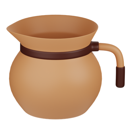 Cafetière  3D Icon