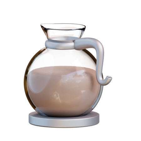 Cafetière  3D Icon