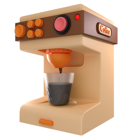 Machine à café  3D Icon