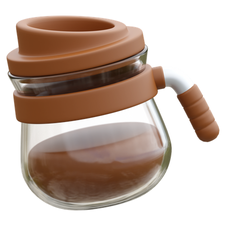 Cafetière  3D Icon