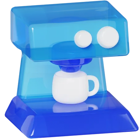 Machine à café  3D Icon