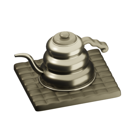 Cafetière  3D Icon