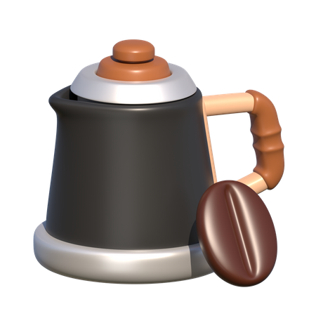 Bouilloire à café  3D Icon