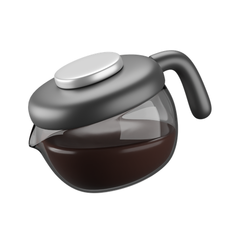 Cafetière  3D Icon