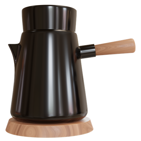 Cafetière moka  3D Icon