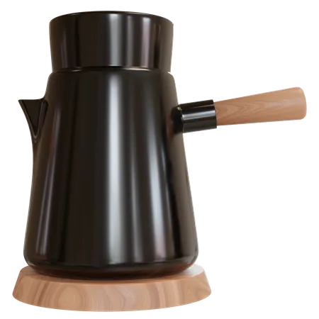 Cafetière moka  3D Icon