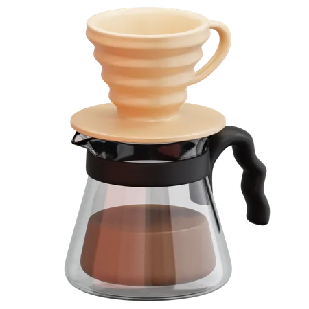 Cafetière V60  3D Icon