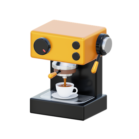 Caffettiera  3D Icon