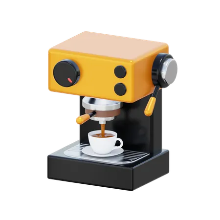 Caffettiera  3D Icon