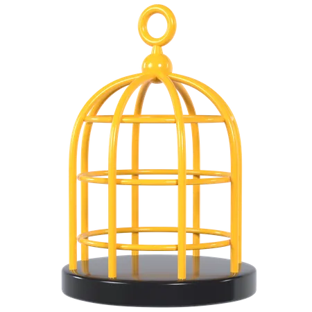 Cage  3D Illustration