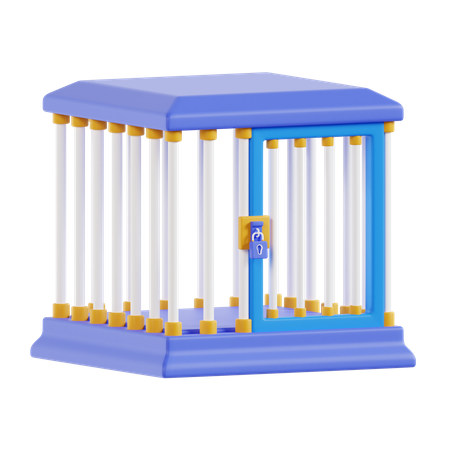 Cage  3D Icon