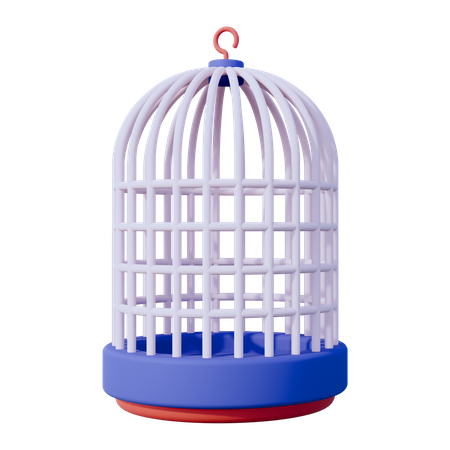 Cage à oiseaux  3D Icon