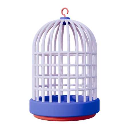 Cage à oiseaux  3D Icon