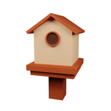 Cage à oiseaux  3D Icon