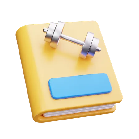 Livre d'exercices  3D Icon