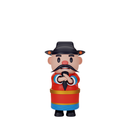 Cai Shen  3D Icon