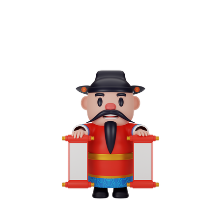 Cai Shen  3D Icon