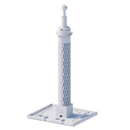 Cairo Tower - Egypt  3D Icon