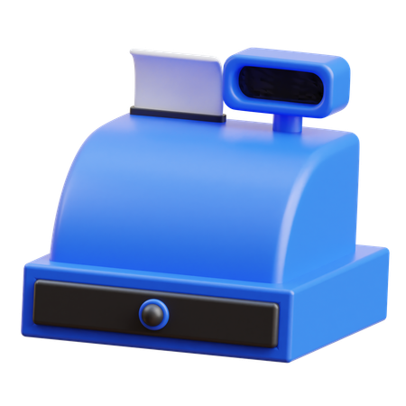 Caisse  3D Icon