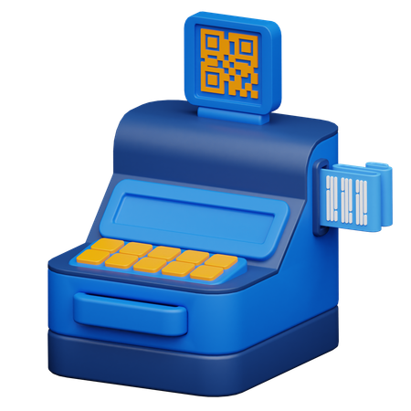 Caisse  3D Icon