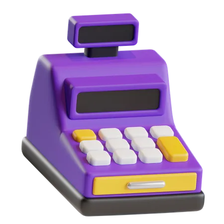 Caisse  3D Icon