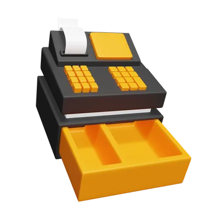 Caisse  3D Icon