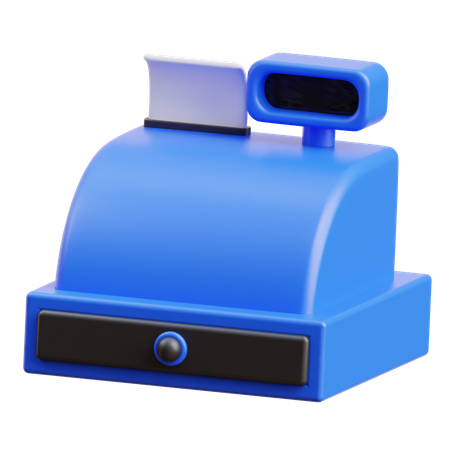 Caisse  3D Icon