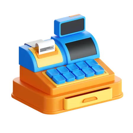 Caisse  3D Icon