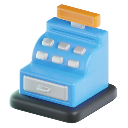 Caisse  3D Icon