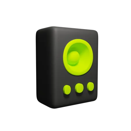 Woofer  3D Icon