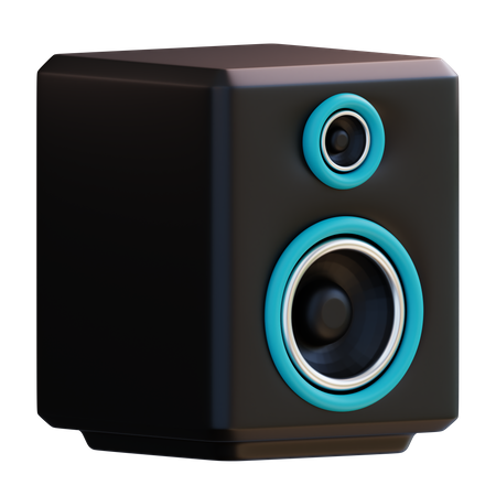 Woofer  3D Icon