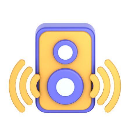 Woofer  3D Icon