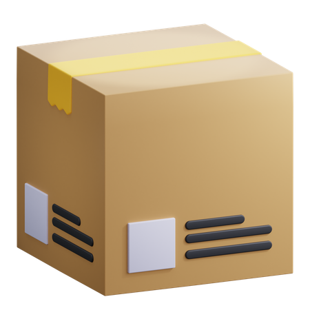 Caixa  3D Icon