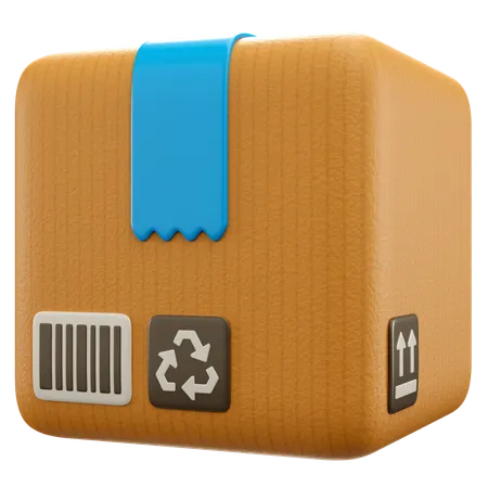 Caixa  3D Icon