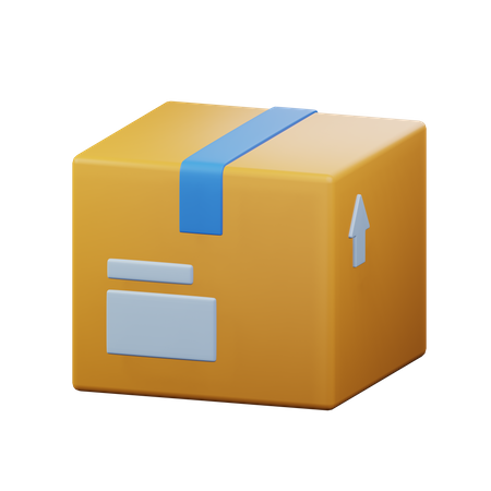 Caixa  3D Icon