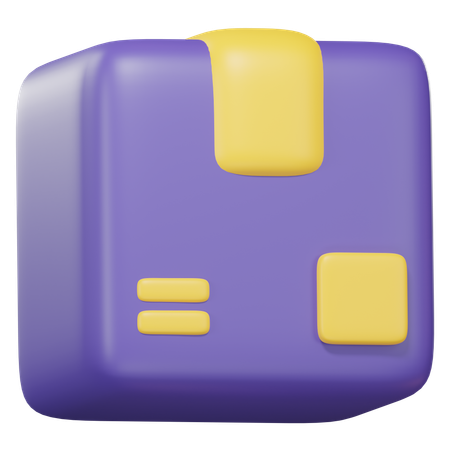 Caixa  3D Icon