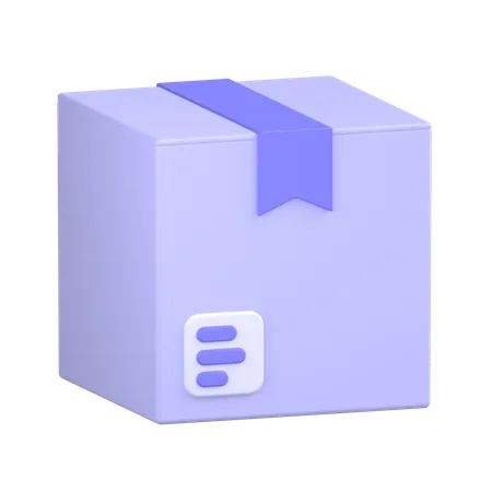 Caixa  3D Icon