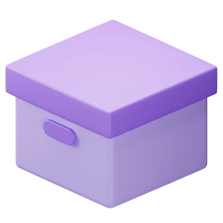 Caixa  3D Icon