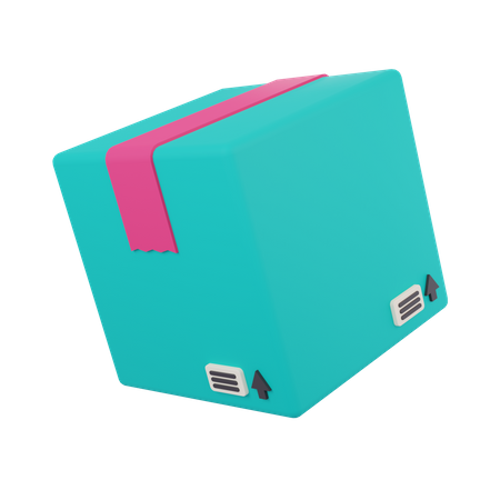 Caixa  3D Icon