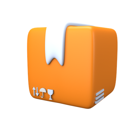 Caixa  3D Icon