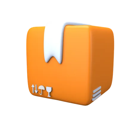 Caixa  3D Icon