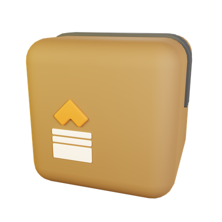 Caixa  3D Icon